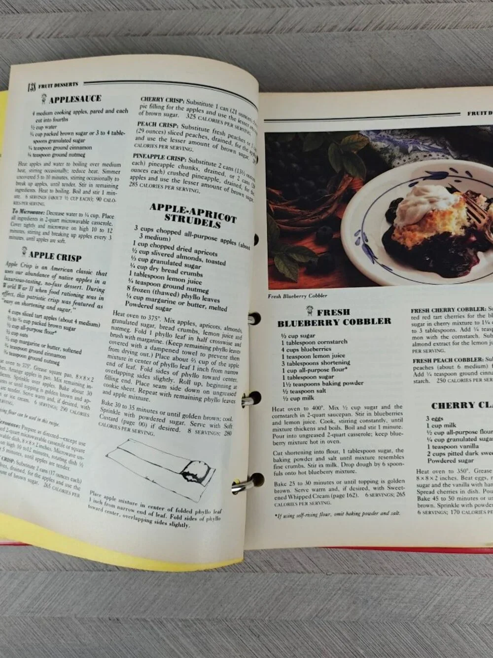 Betty Crocker's 40th Anniversary Cookbook 1991 Seventh Edition Hardcover Binder